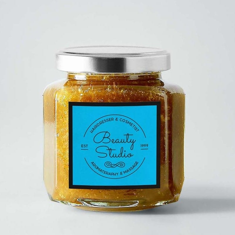 Katch Glass Bottle Mockup