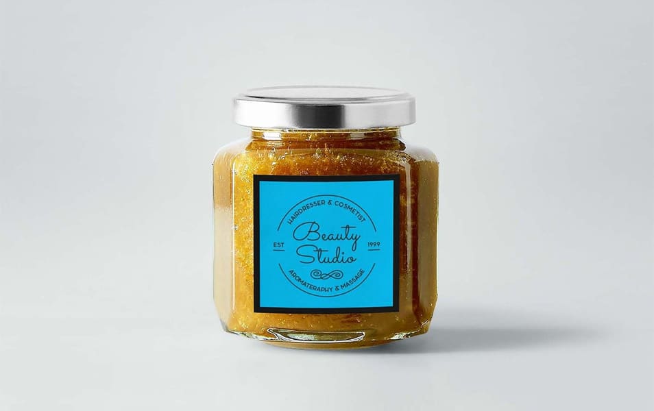 Katch Glass Bottle Mockup