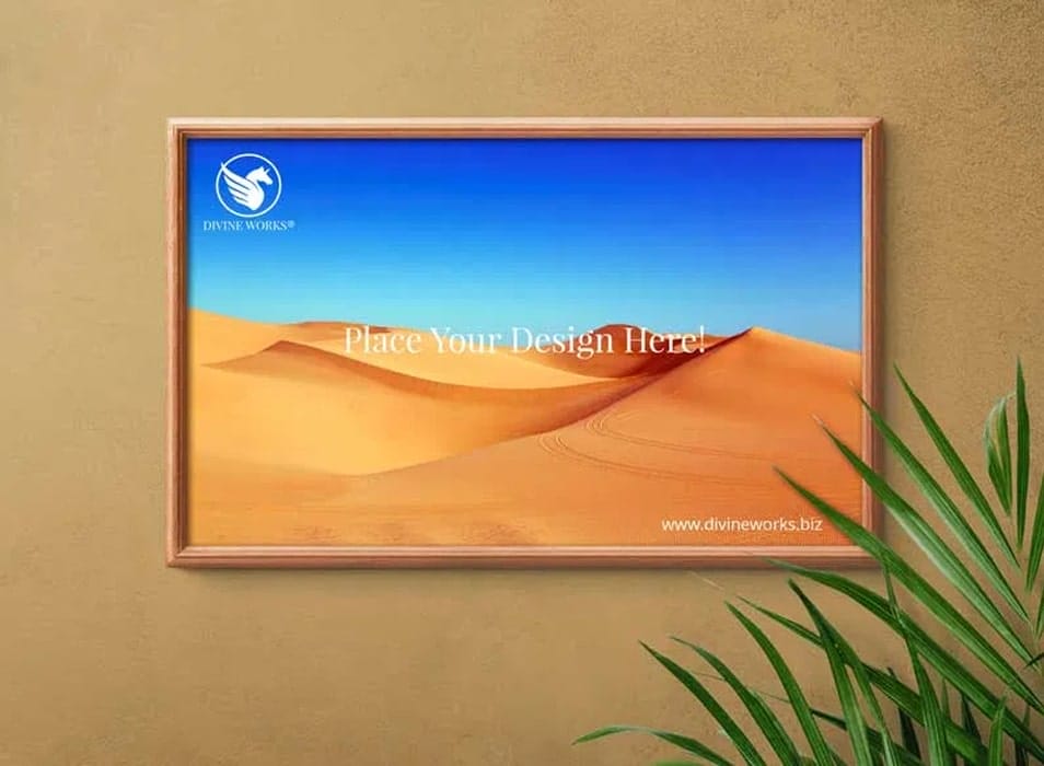Landscape Frame Mockup