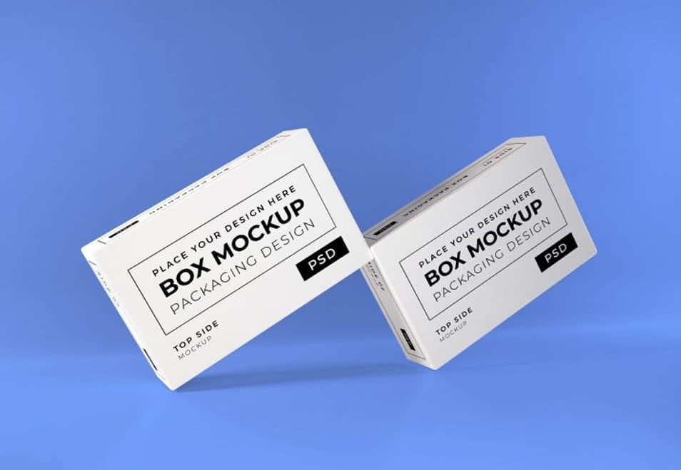 Long Box Mockup