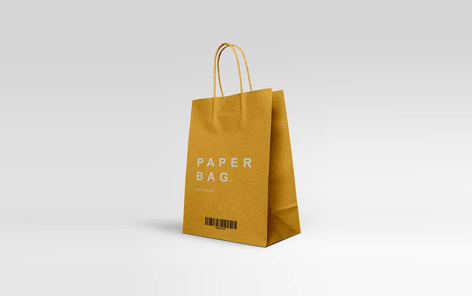 Paper Bag Mockup PSD » CSS Author