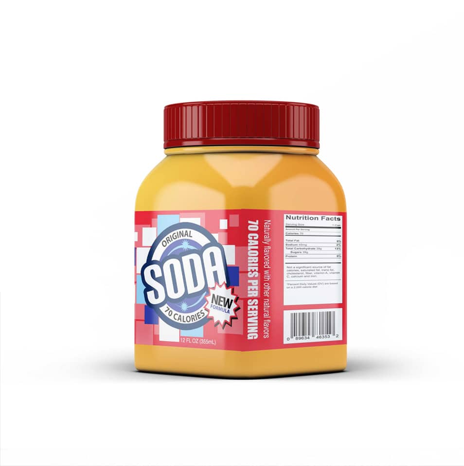 Pickle Square Glass Jar Label Mockups