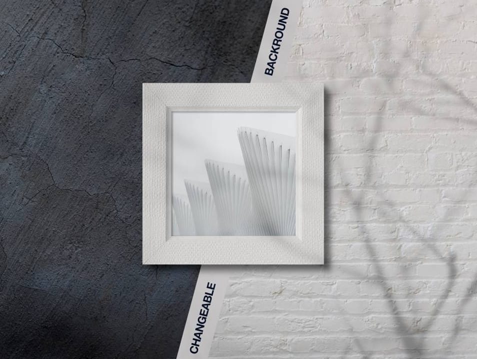 Picture Frame Free Mockup PSD