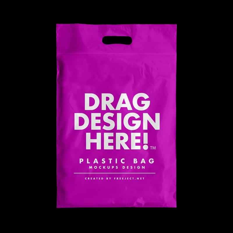 Plastic Bag Mockups PSD Template