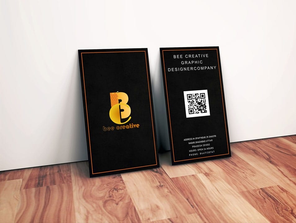 Realistic Business Card Mockup