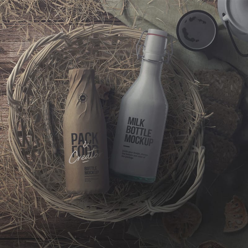 Rustic Mockup Scene Creator