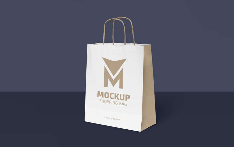 Shopping Bag Free PSD Mockup