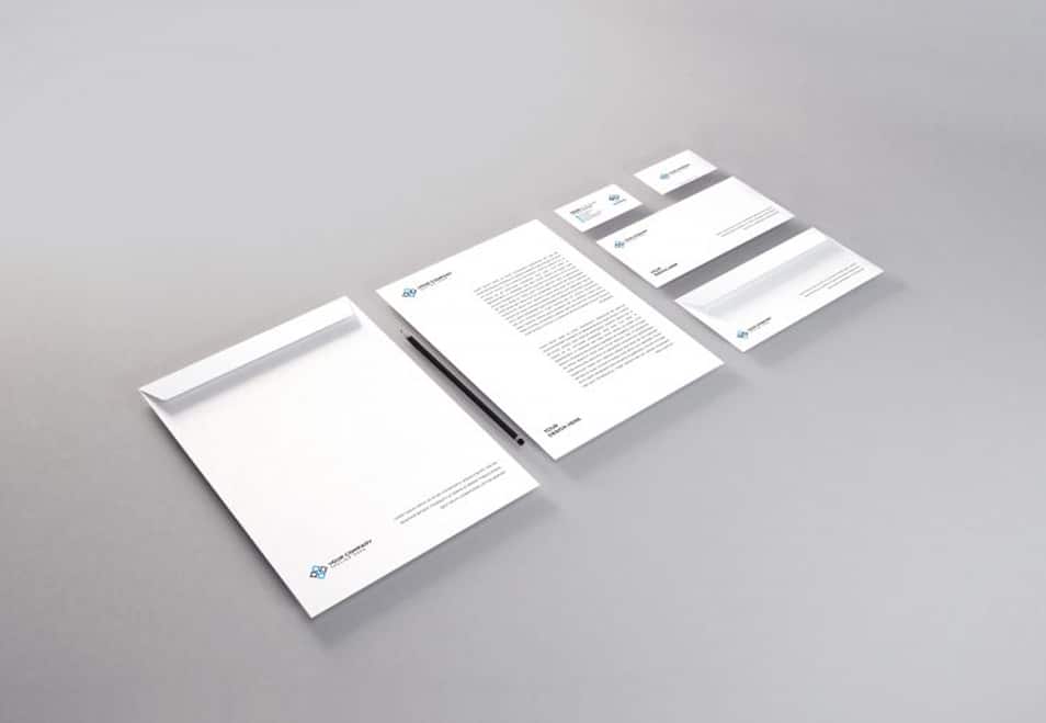 Stationery Set Mockup