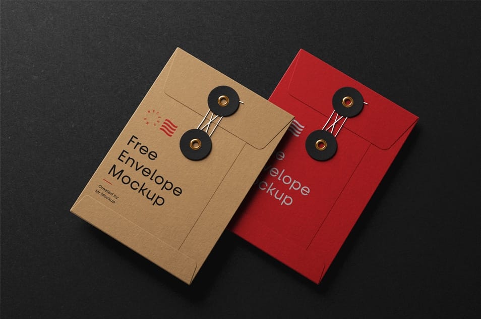 String Envelope Mockups