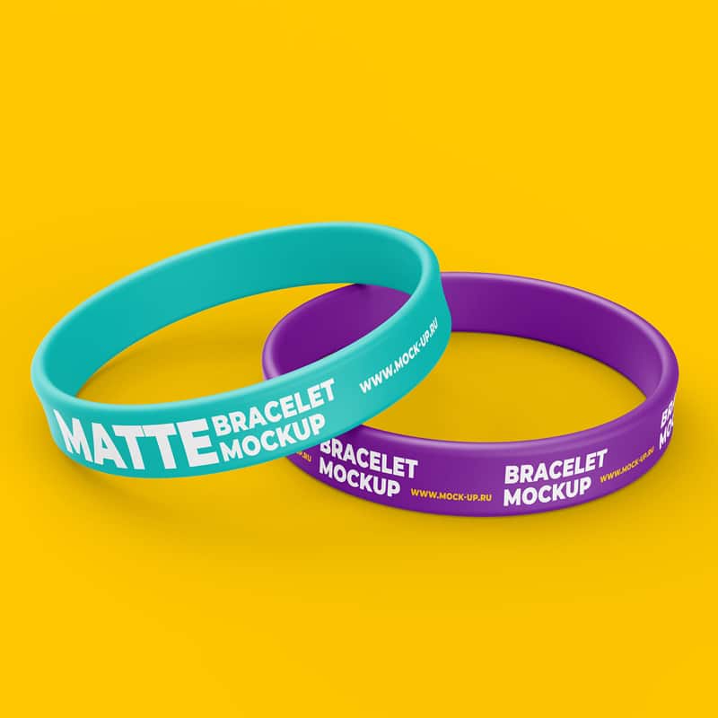 Thin Bracelet Mockup