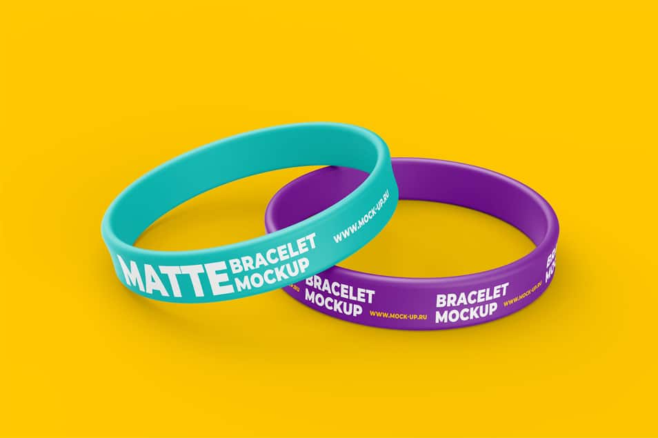 Thin Bracelet Mockup