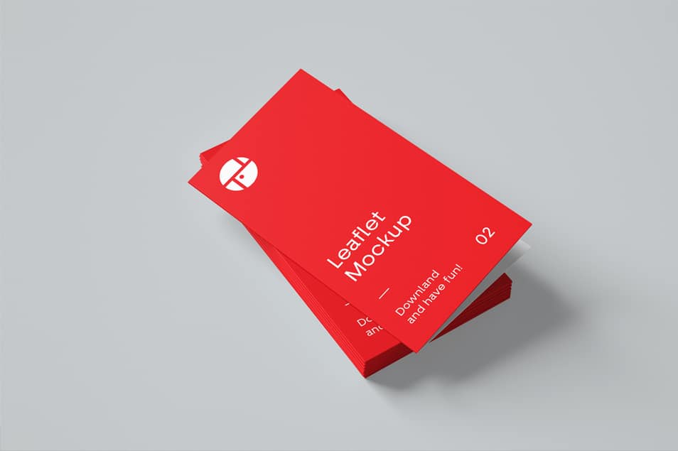 Two Fold Brochure Mockup