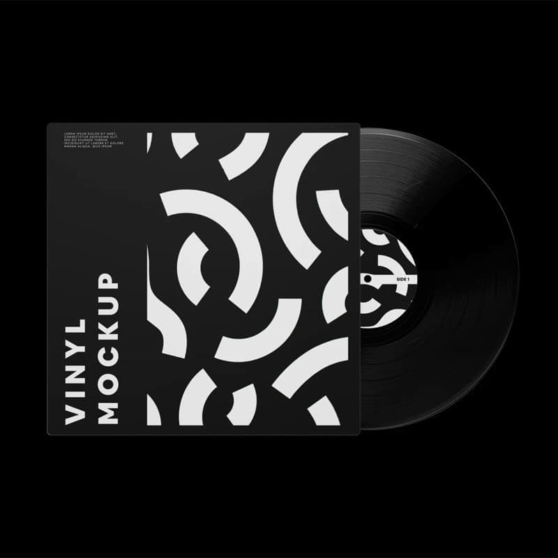 Vinyl Record Mockup