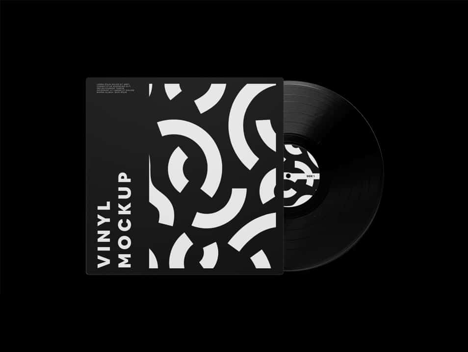 Vinyl Record Mockup
