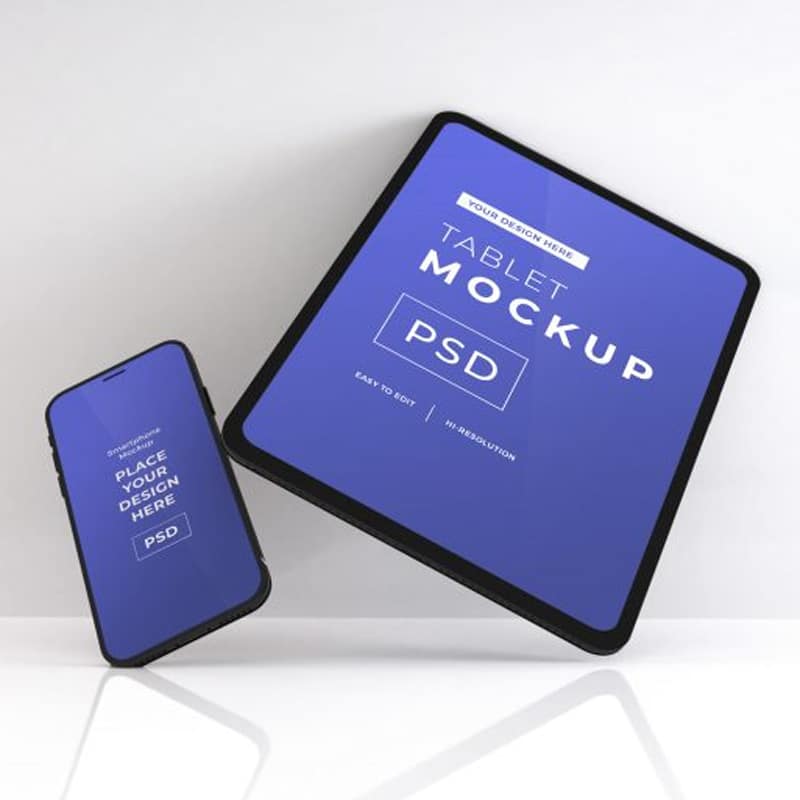 iPad & iPhone Mockup