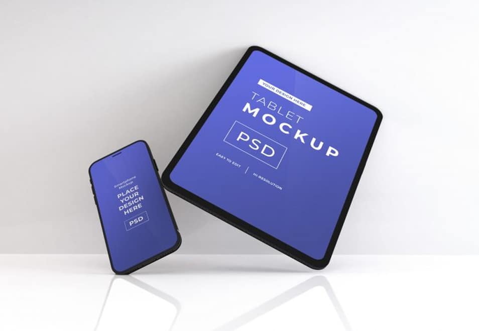 iPad & iPhone Mockup