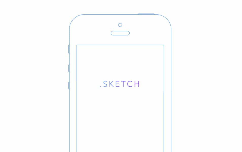 iPhone 5S Wireframe
