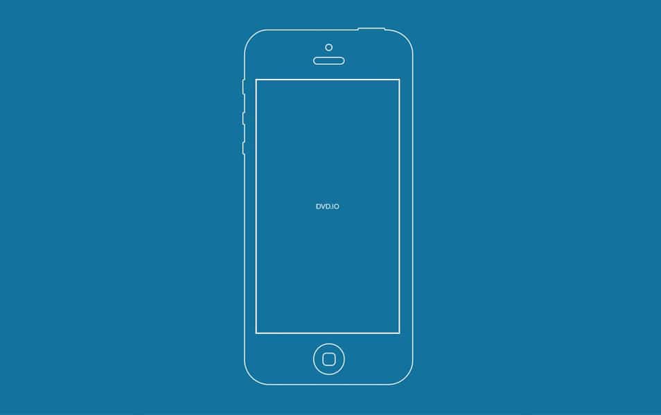 iPhone Wireframe Template