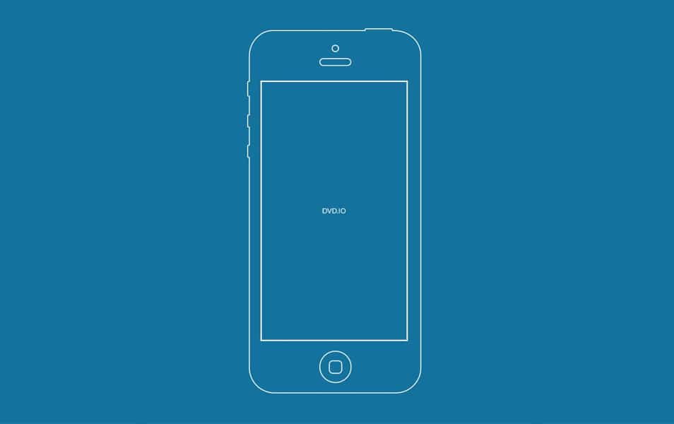 iPhone Wireframe Template