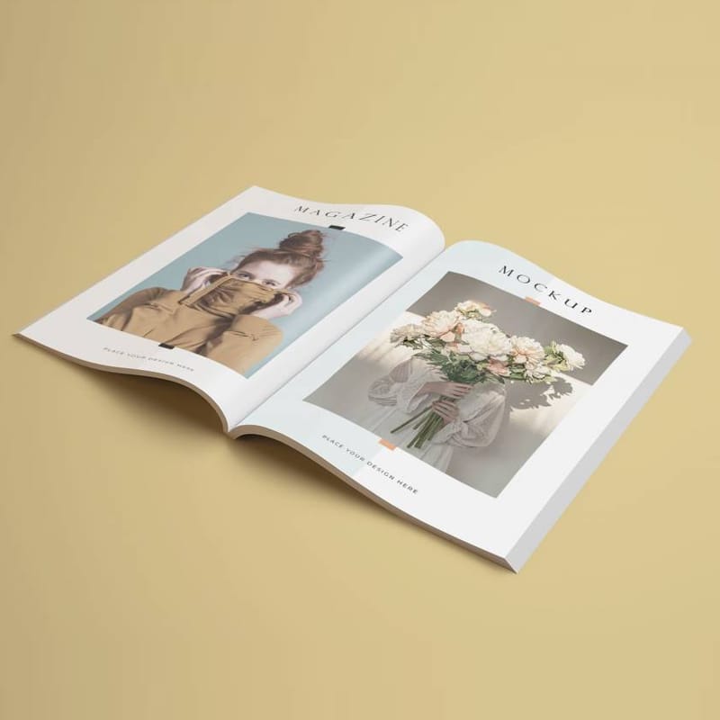 A4 Magazine Free Mockup » CSS Author