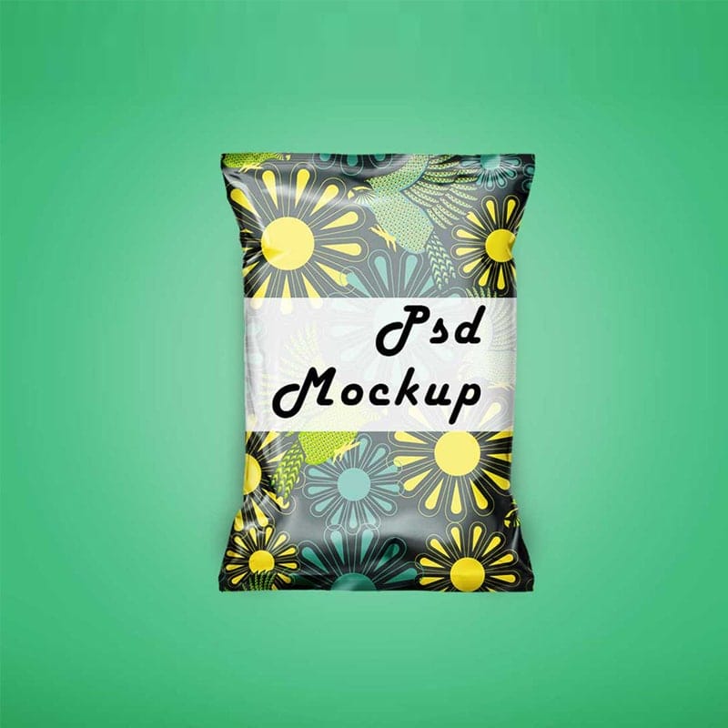 Beautiful Chips Package Label Design Mockup » CSS Author