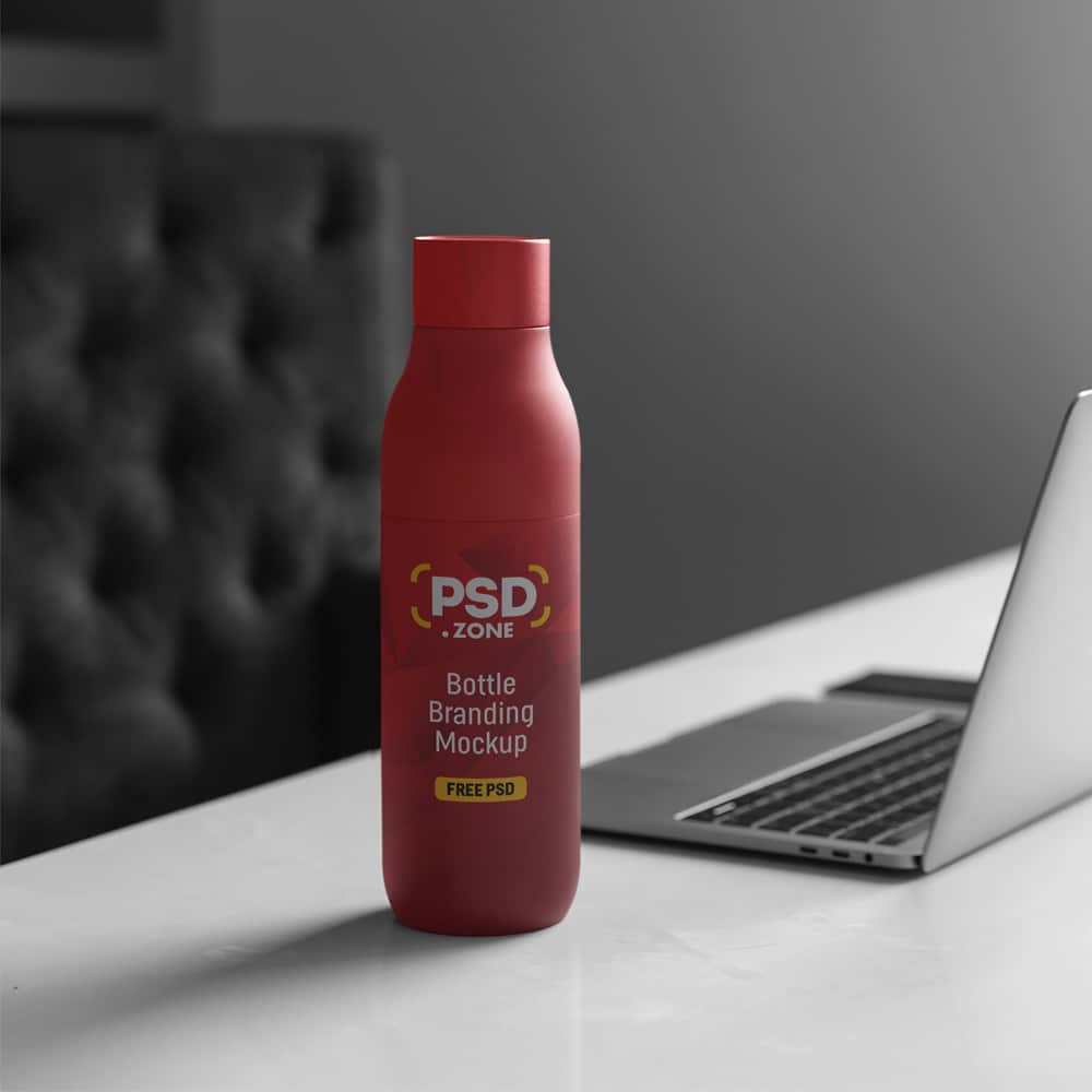 Bottle Branding Mockup PSD