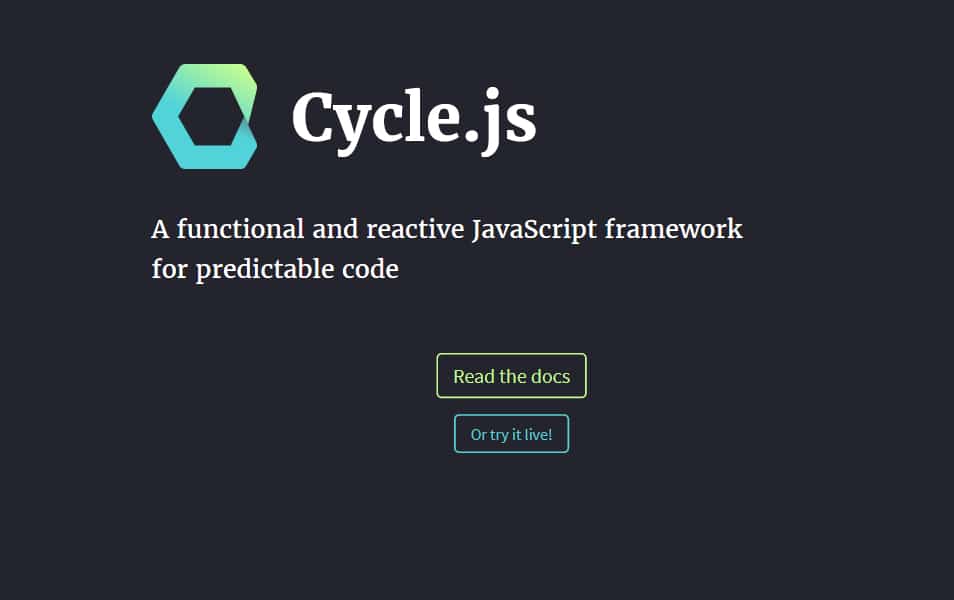 100+ JavaScript Frameworks for Web Developers 11 CycleJS