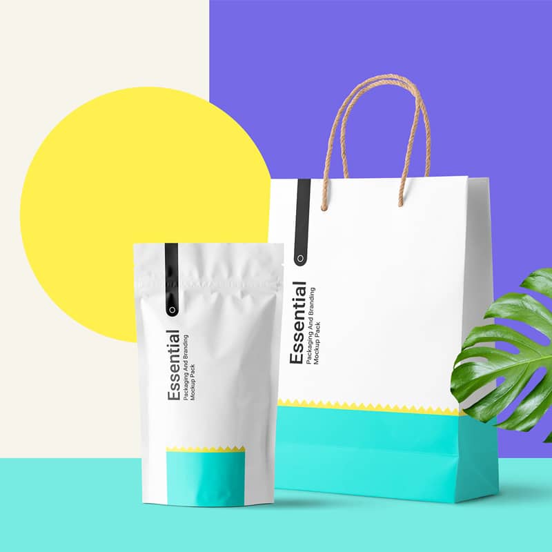 Essential Branding Mockup Scene