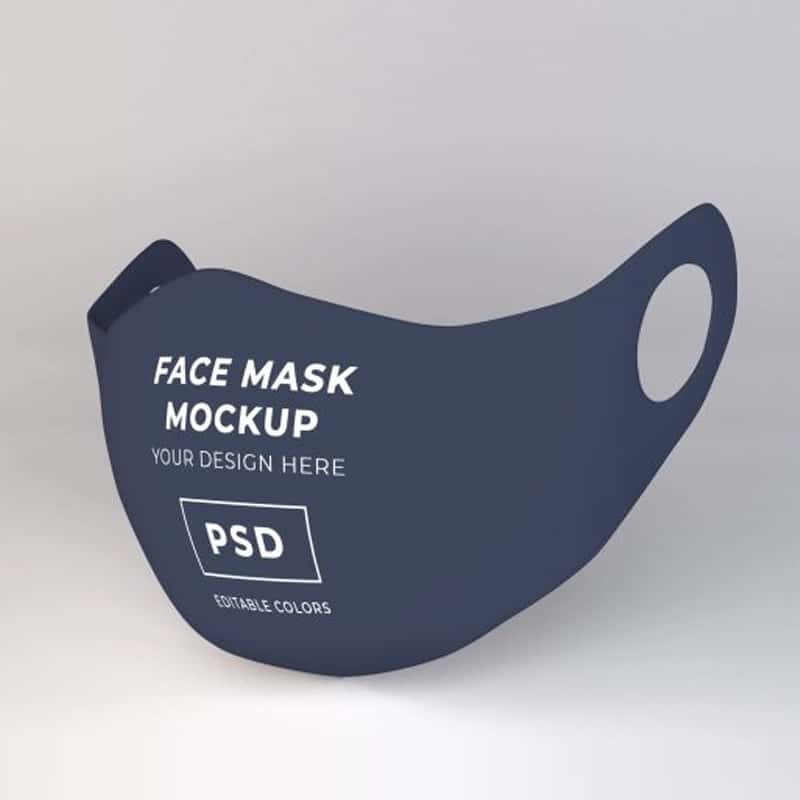 Face Mask Mockup