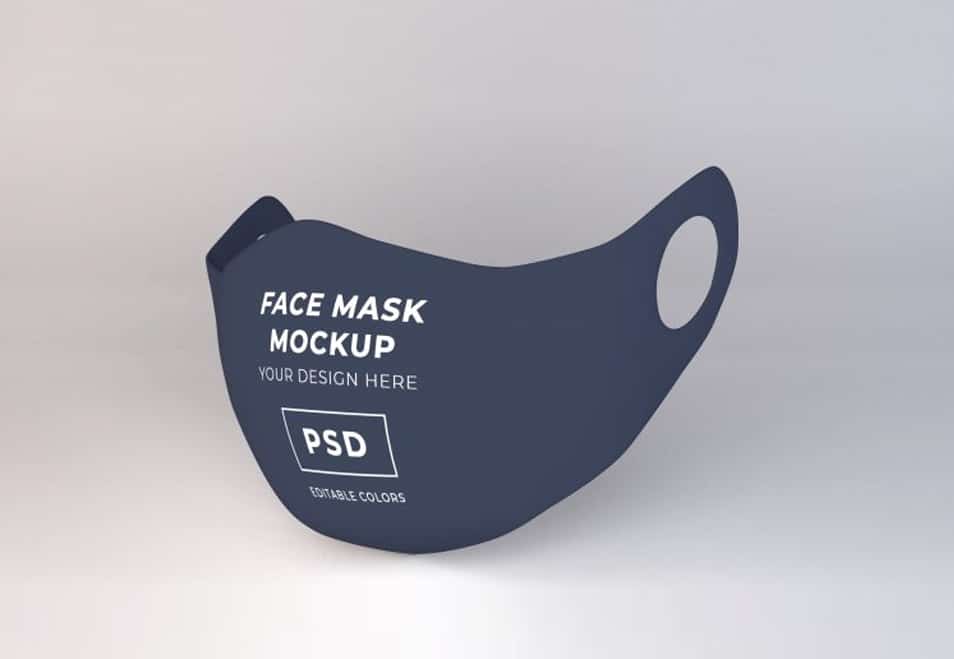 Face Mask Mockup