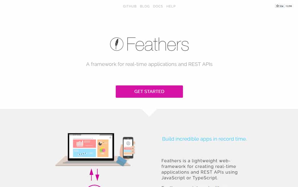 100+ JavaScript Frameworks for Web Developers 18 Feathers
