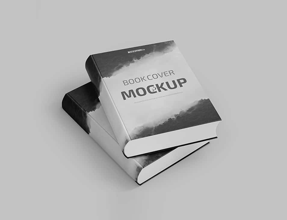 Free Cover Book Mockup in PSD