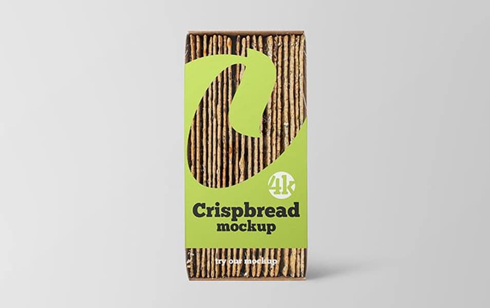 Free Crispbread Mockup