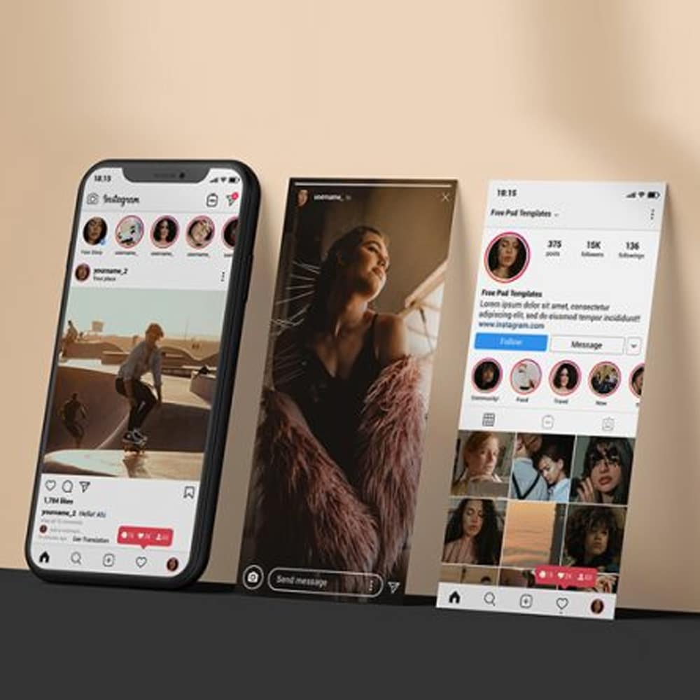 Free Instagram Mockup
