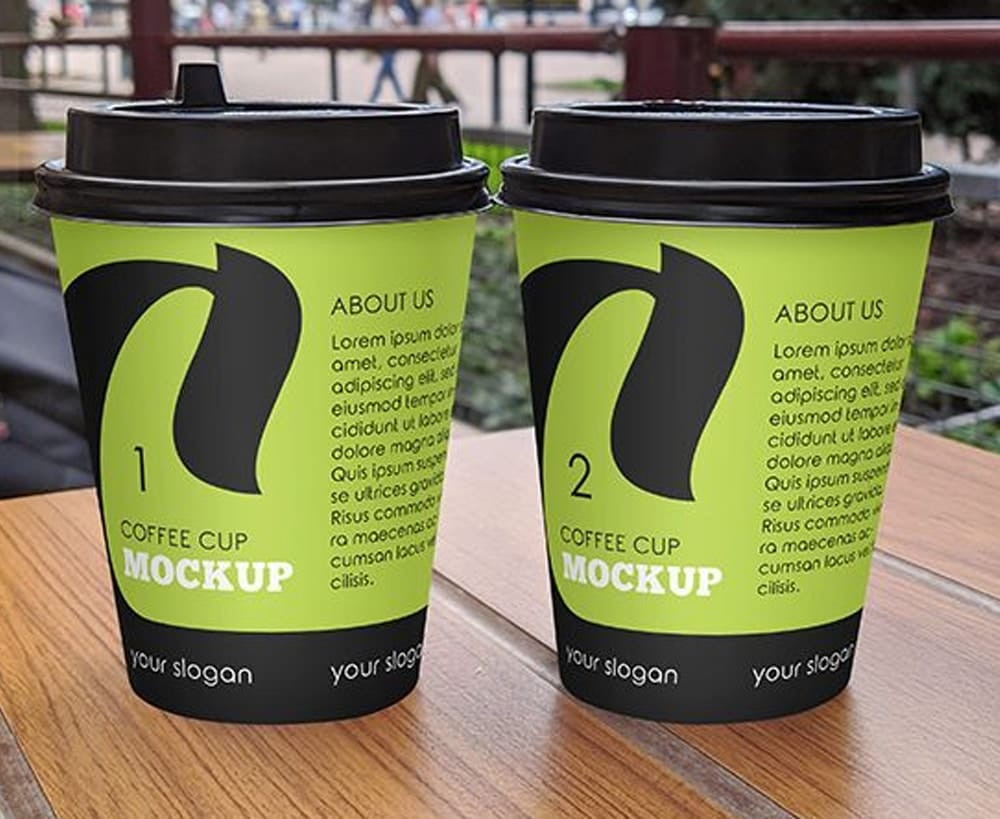 Free Matte Coffee Cup Mockup