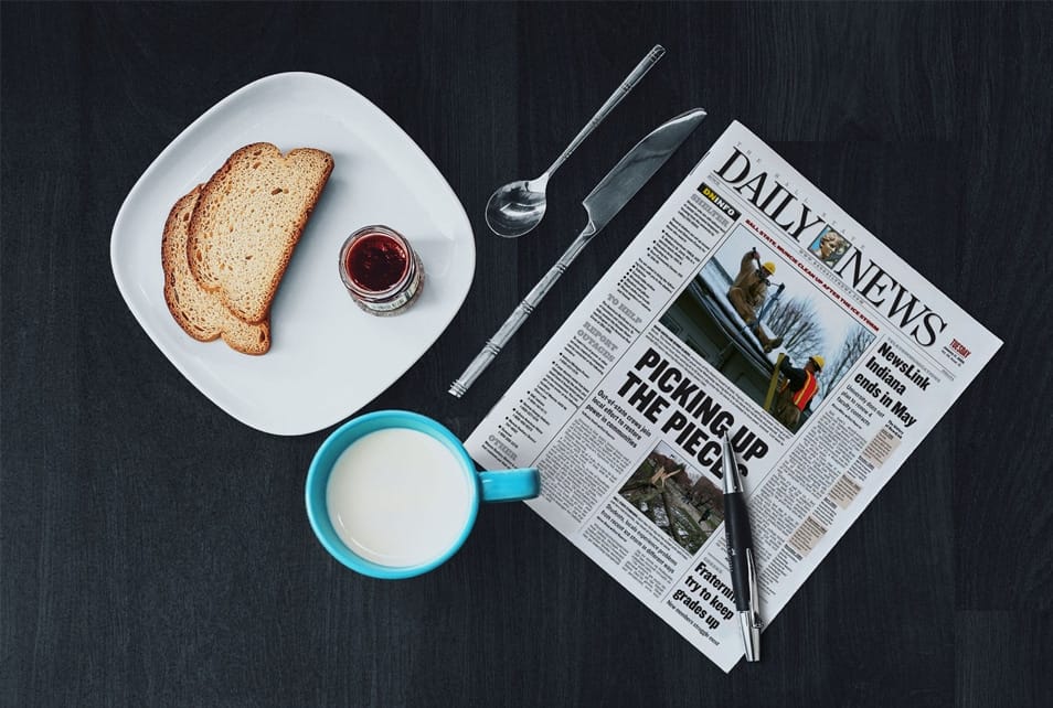 Free Newspaper Mockup PSD