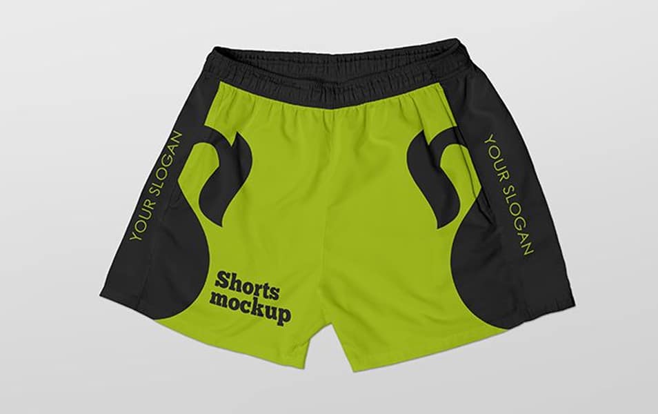 Free Shorts Mockup