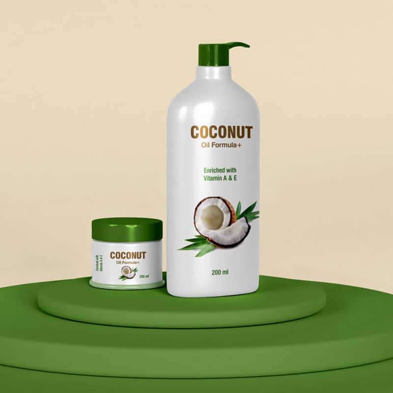 Free Spa Cosmetics Conditioner &amp; Cream Jar Mockup PSD