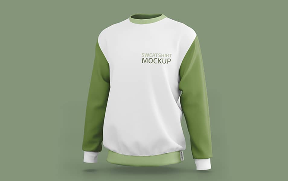 Free Sweatshirt Mockup in PSD