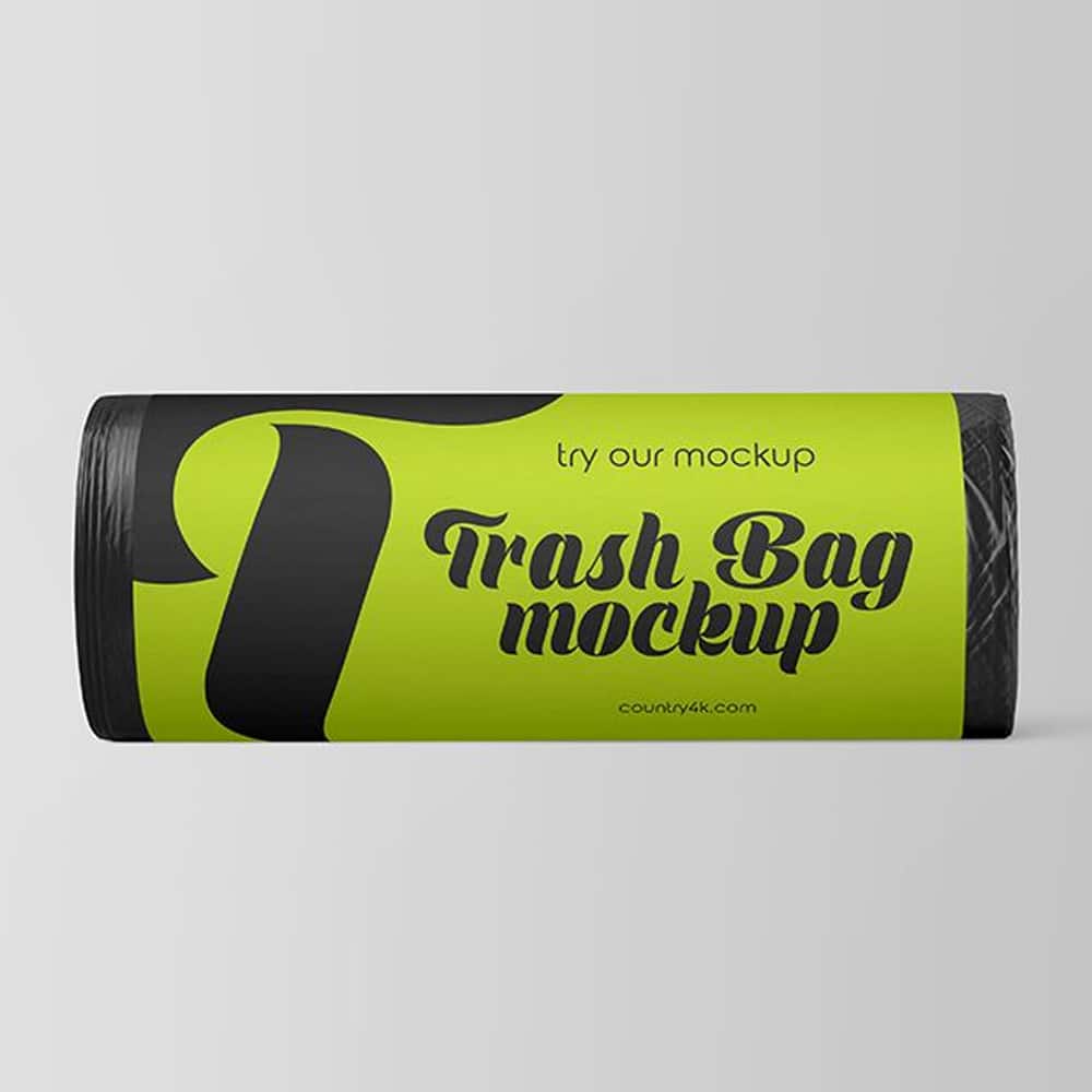 Free Trash Bags Mockups