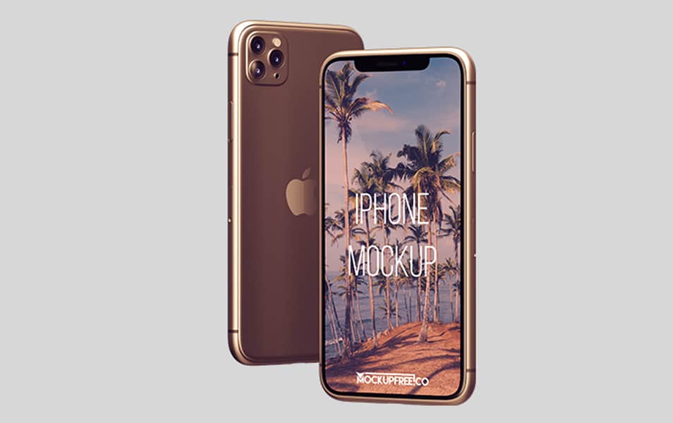 Free iPhone Mockup in PSD