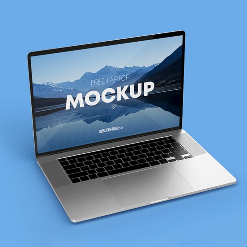 Laptop Free PSD Mockups