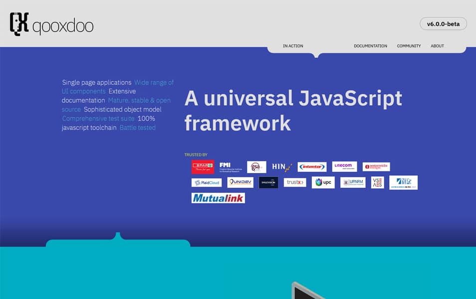 100+ JavaScript Frameworks for Web Developers 45 Qooxdoo