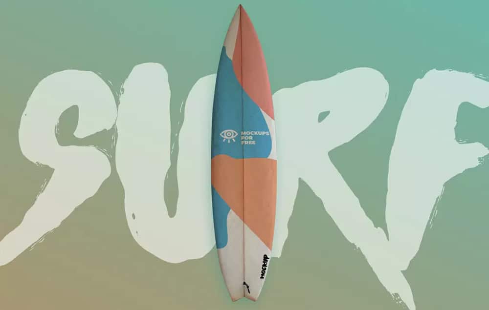 Surf Board Mockup