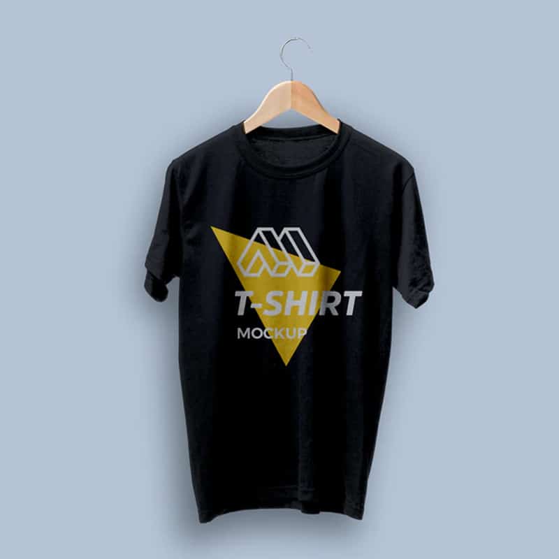 T-shirt on Hanger Mockup