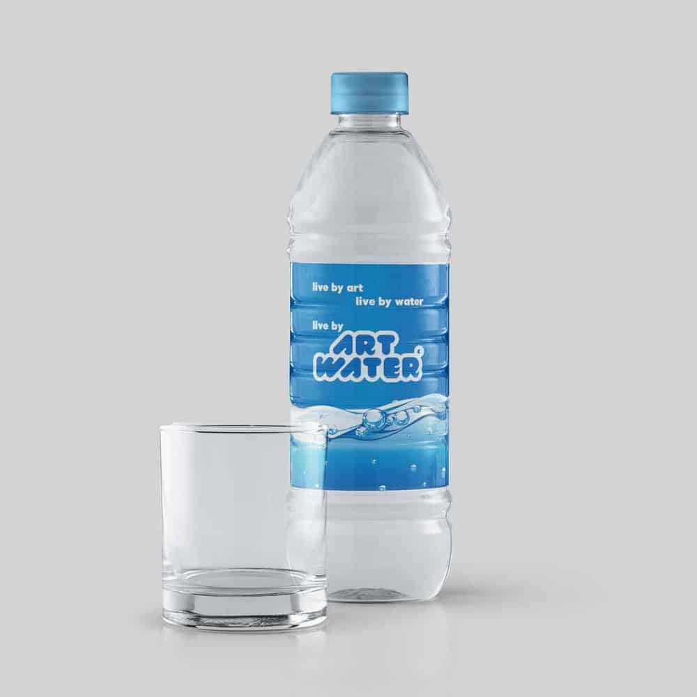 Water Bottle Label Mockups