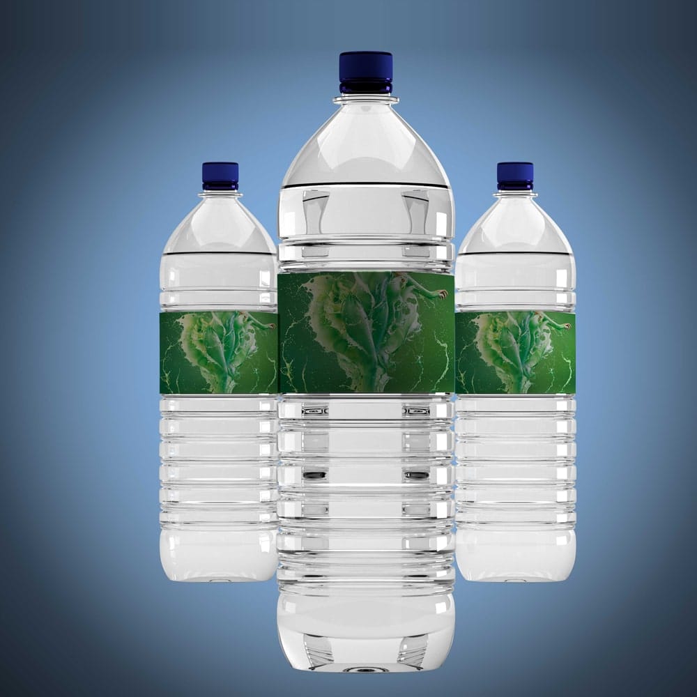 Water Bottle Mockup PSD