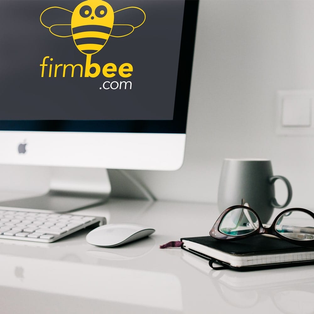 Apple iMac & Home Office Workspace PSD Mockup