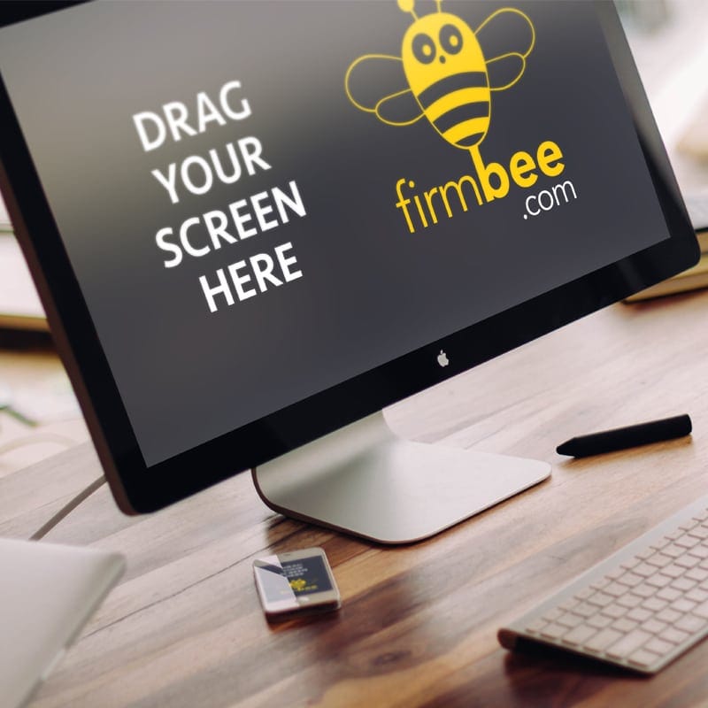 Apple iMac & iPhone 6 Mockup PSD