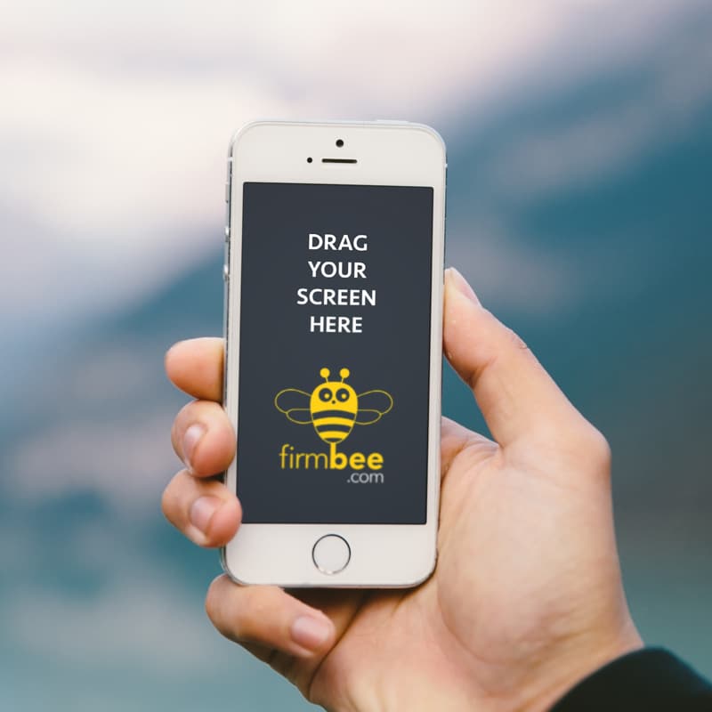 Apple iPhone 5 Mockup PSD